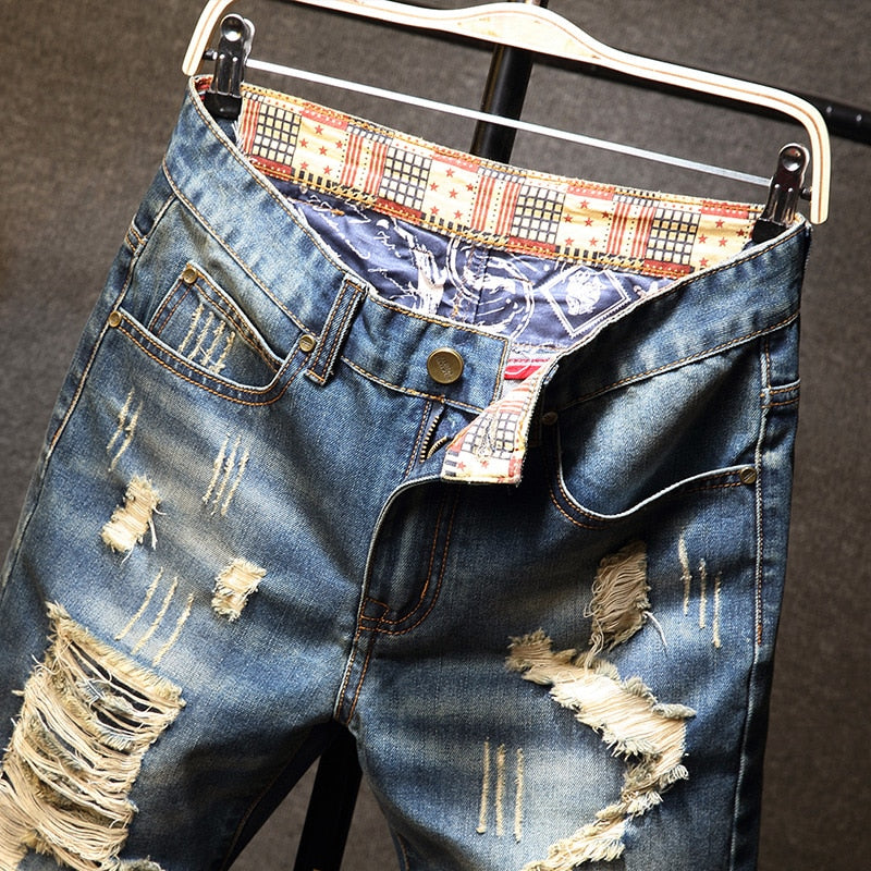 Summer Ripped Vintage Shorts