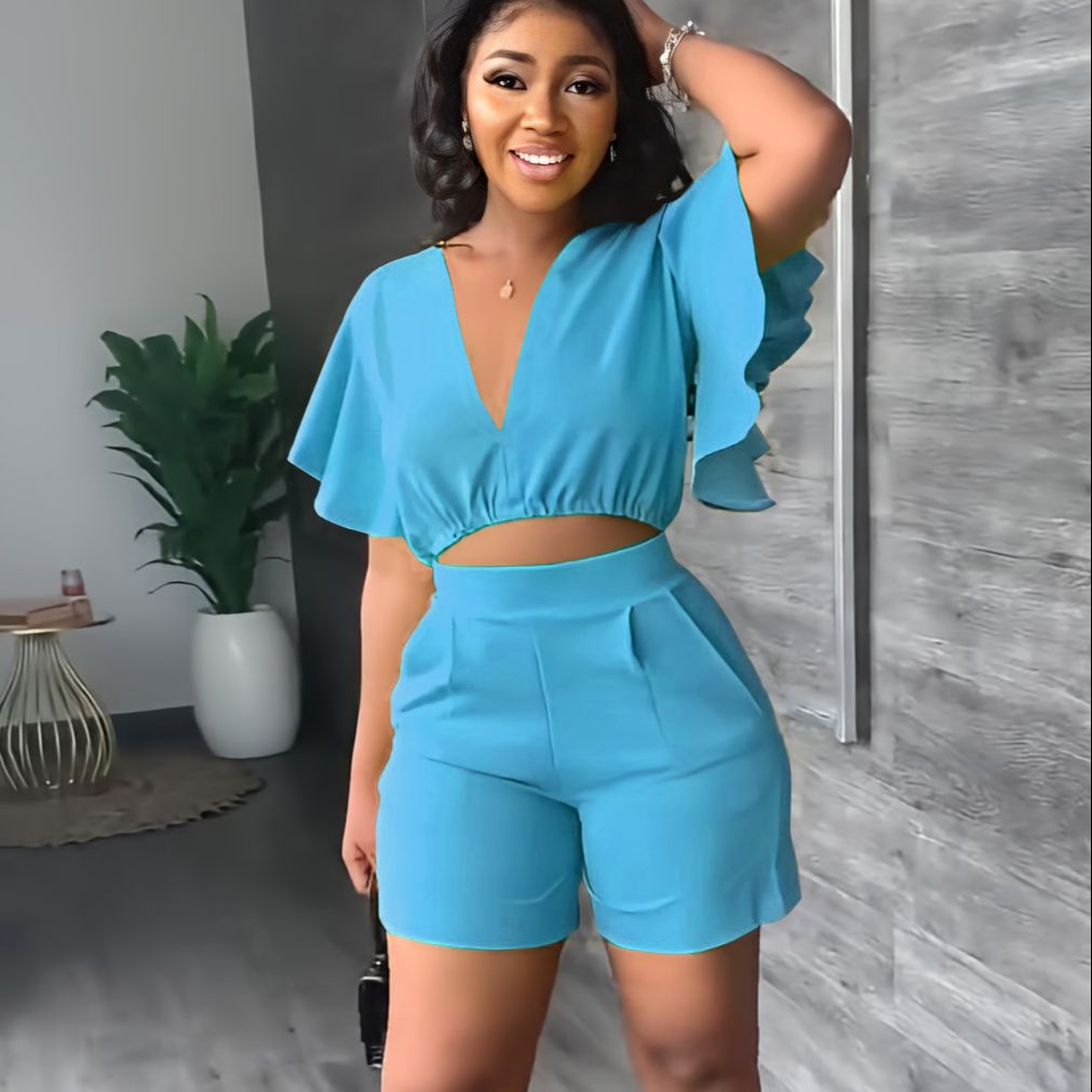 Summer Solid Elegant Outfits