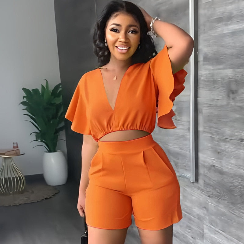 Summer Solid Elegant Outfits
