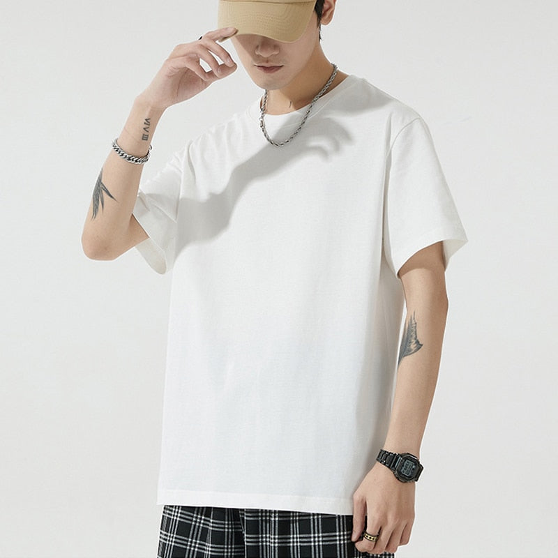 PLAIN COTTON TEES