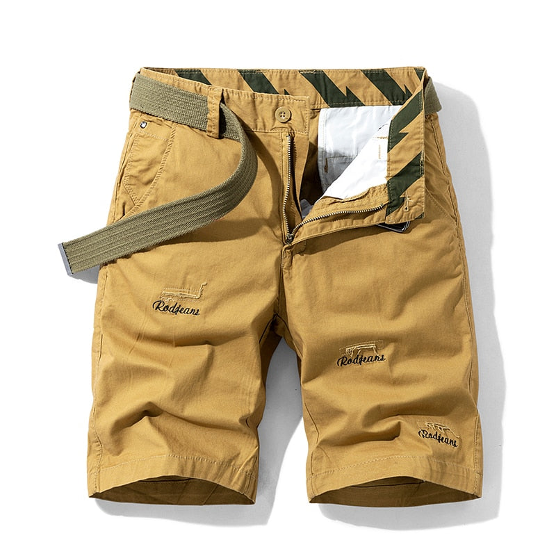 5 Colors Summer Casual Straight Cotton Shorts