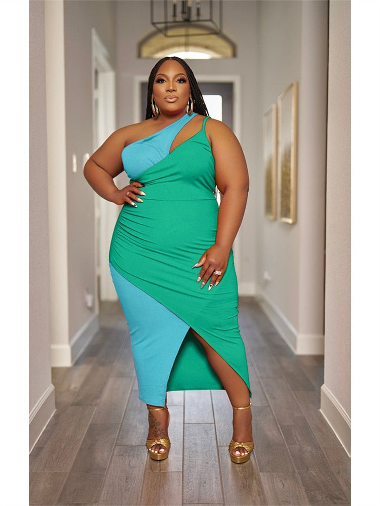 Summer Plus Size Elegant Dress