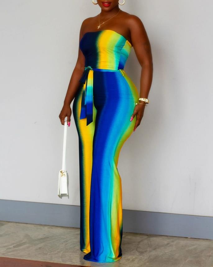 Summer Jumpsuits with Belt