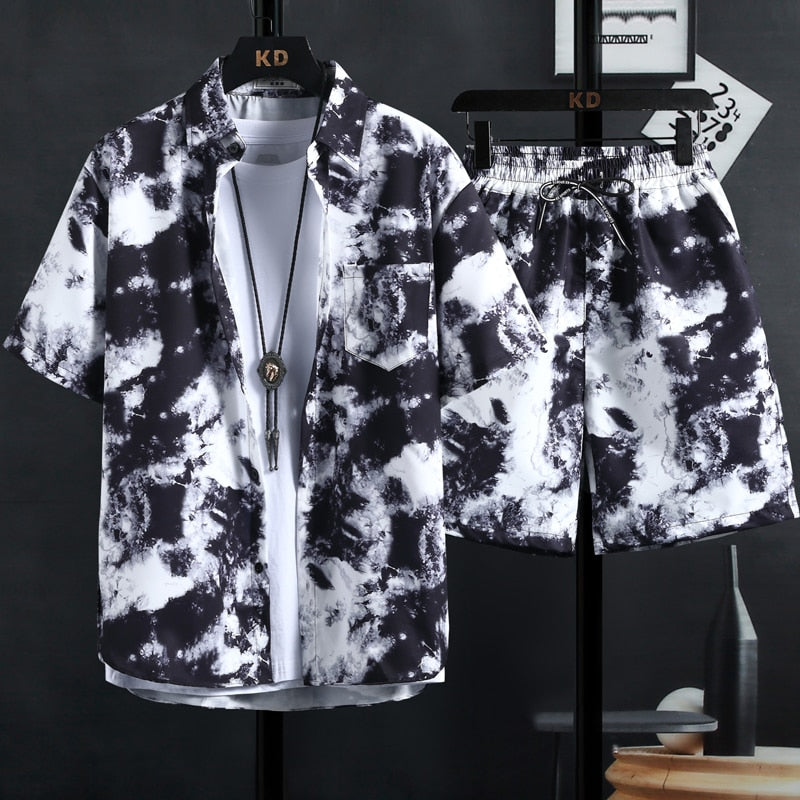 【M-3XL】SUMMER Hawaiian Beach Set