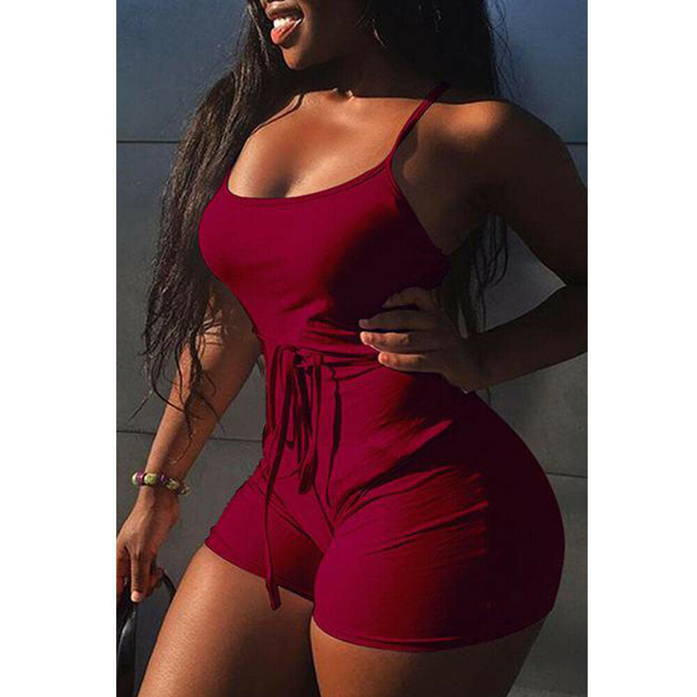 Thin Sleeveless Bodycon Romper