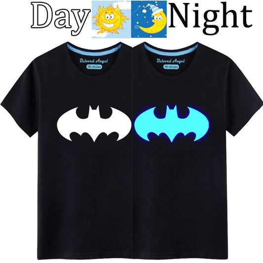 Glow In Dark Unisex Tees 3-15 Years