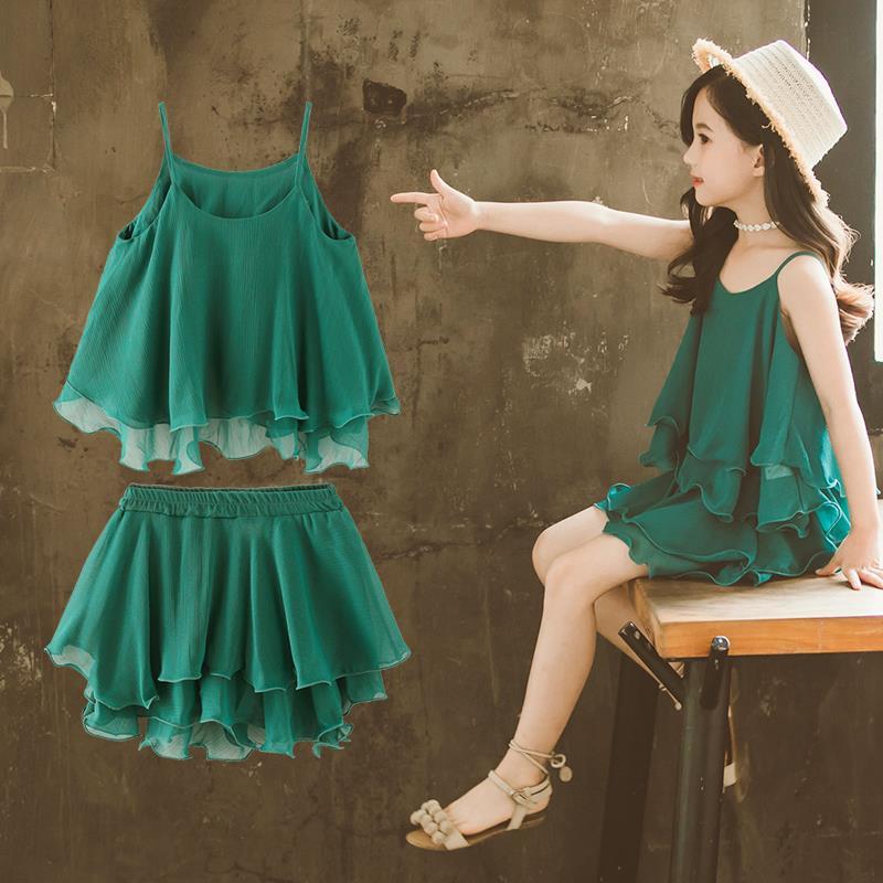 Girls Clothes Summer Two Piece Set 4 5 8 9 10 12 Yrs