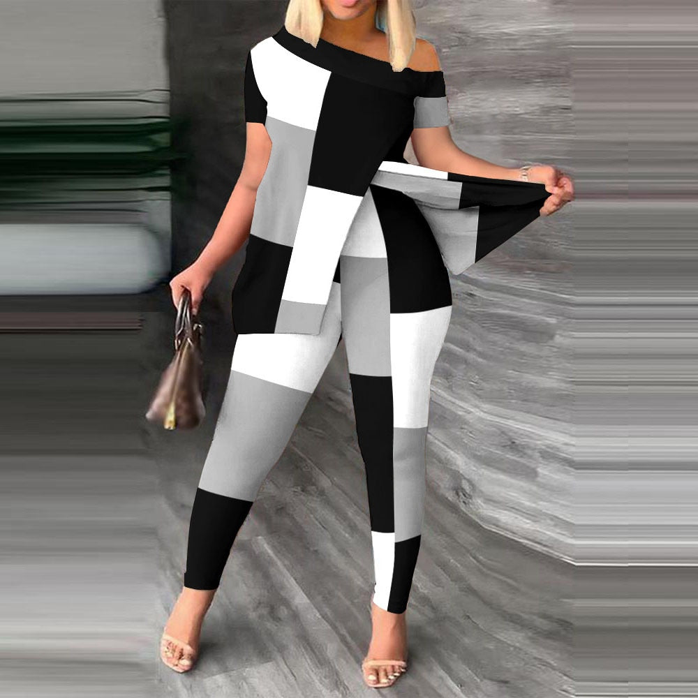 Cute Off Shoulder TWO PIECE SET
