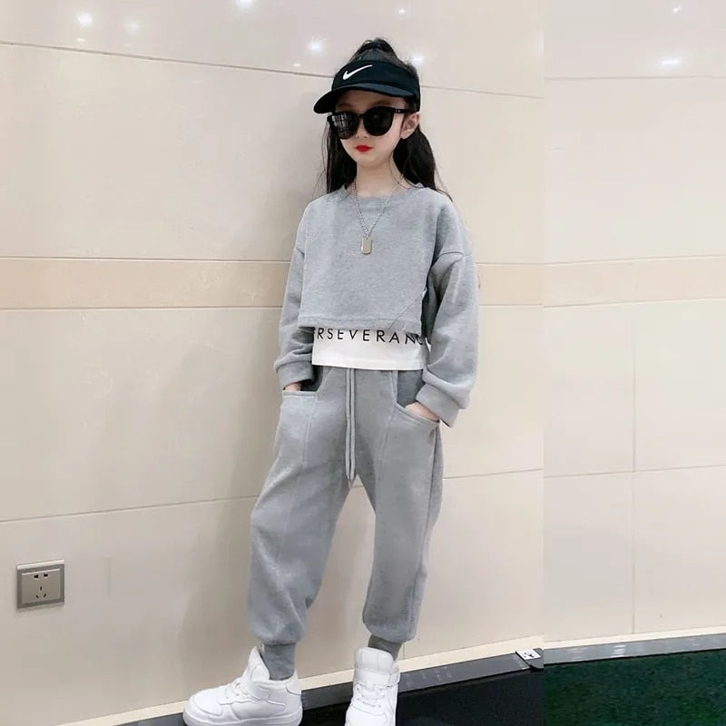 Girls Sport Suit  6 7 8 9 10 11 12 Years Child