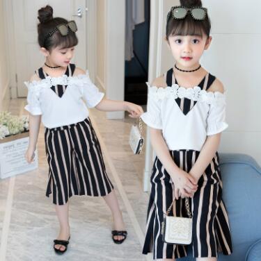 Girls Clothes Summer Two Piece Set 4 5 8 9 10 12 Yrs
