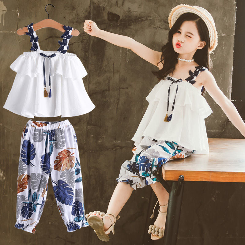 Girls Clothes Summer Two Piece Set 4 5 8 9 10 12 Yrs