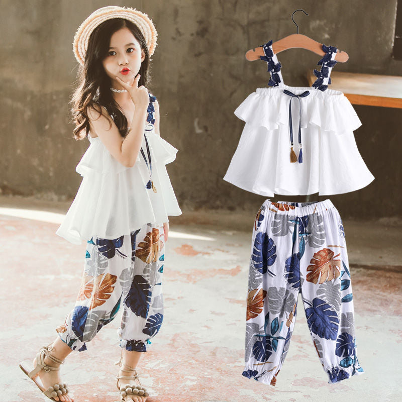 Girls Clothes Summer Two Piece Set 4 5 8 9 10 12 Yrs