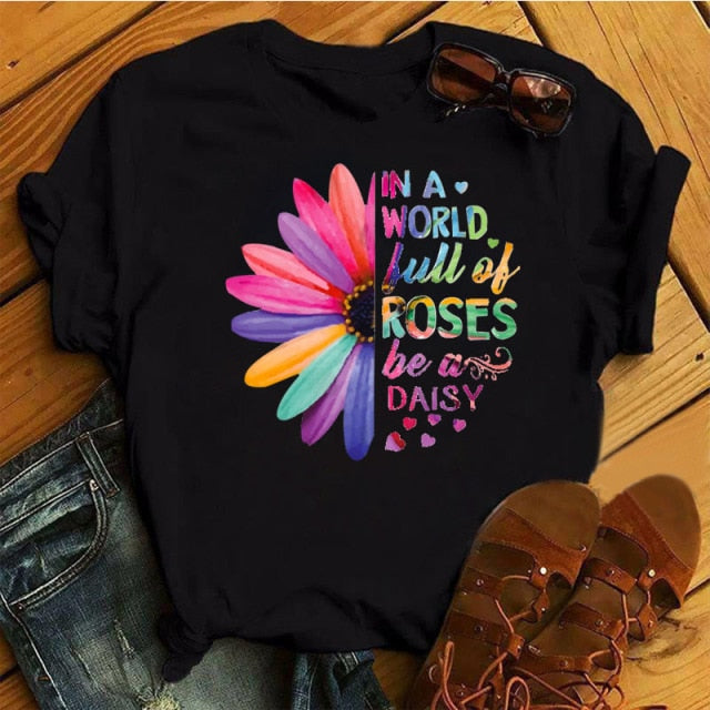Women Bicycle  Black TSHIRT