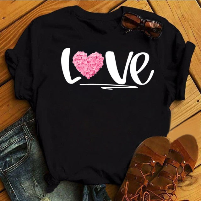 Women Bicycle  Black TSHIRT