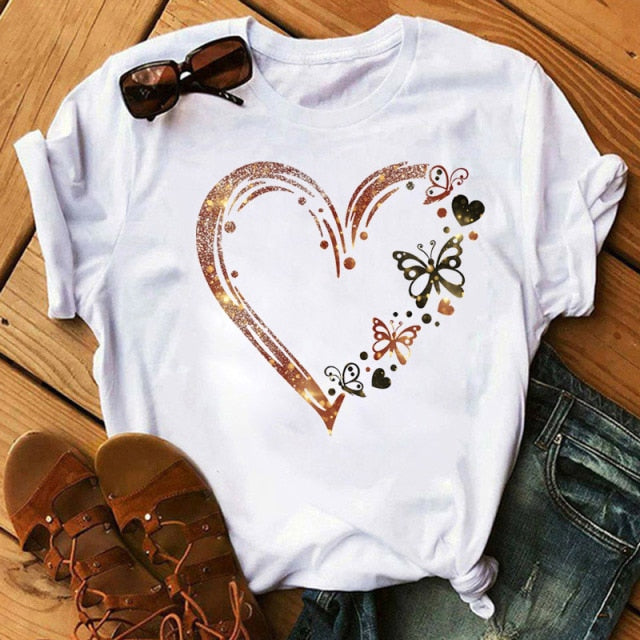 Women Bicycle  Black TSHIRT