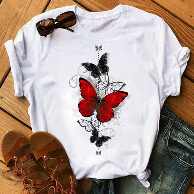 Women Bicycle  Black TSHIRT