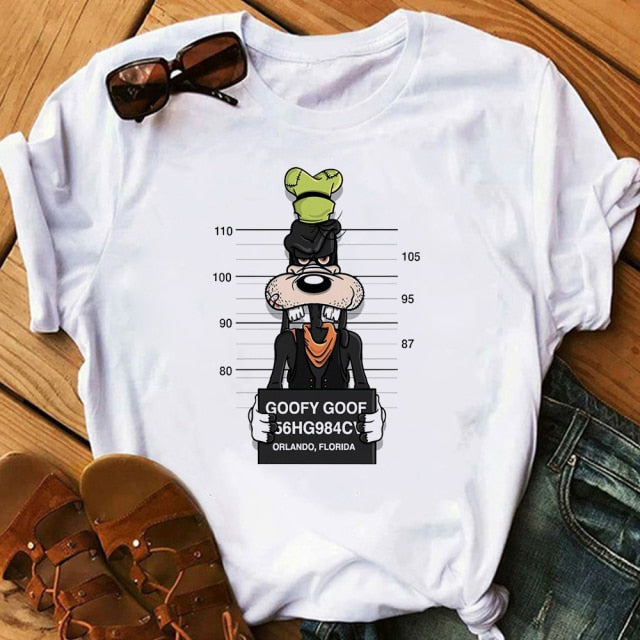 WHITE CASUAL GRAPHIC TSHIRT